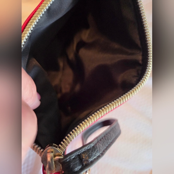 Victoria's Secret Large Fringe Bag With Wristlet - Picture 10 of 11